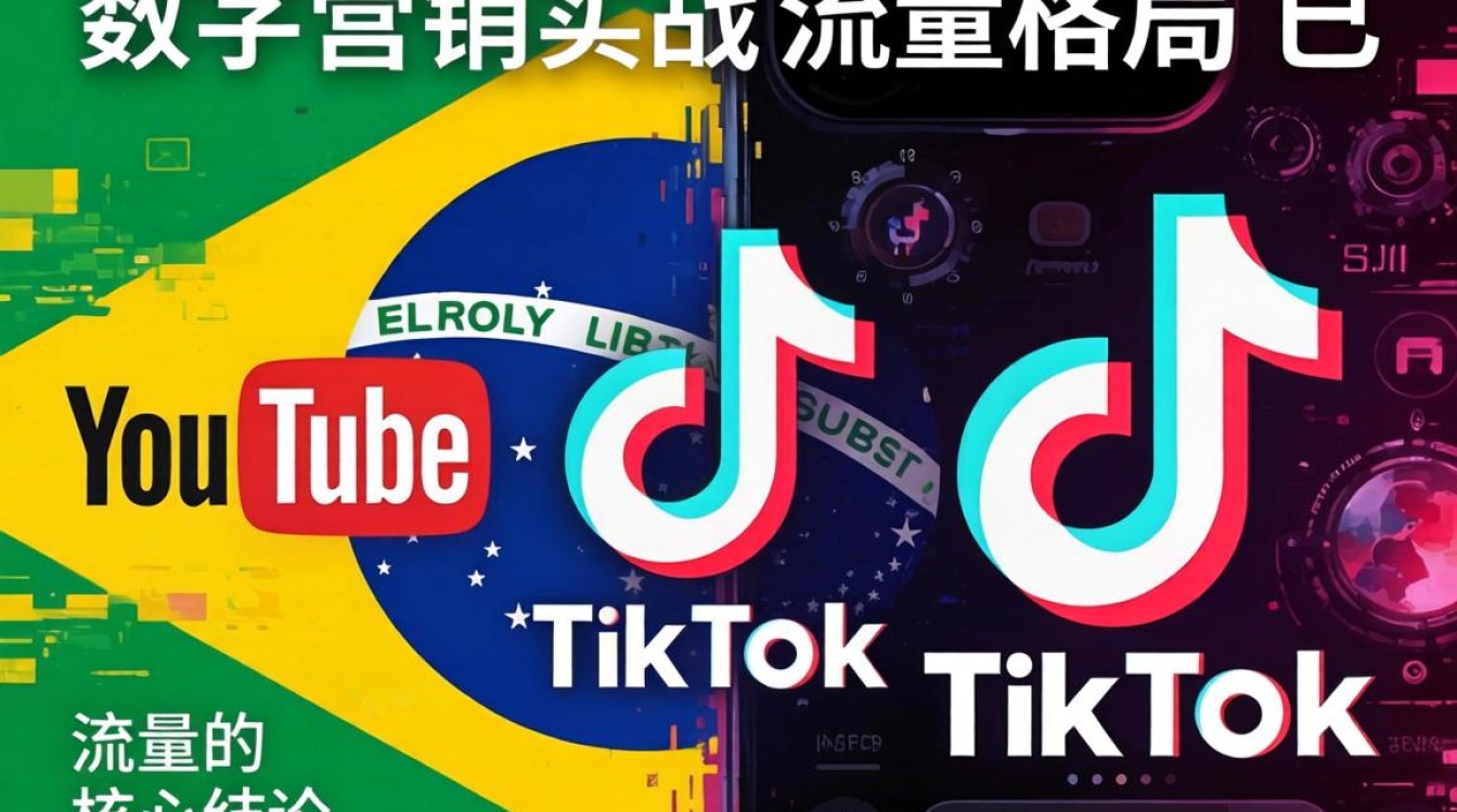 YouTube 巴西 tiktok 占有率
