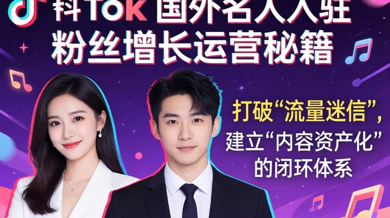 TikTok 国外名人入驻 粉丝增长运营秘籍