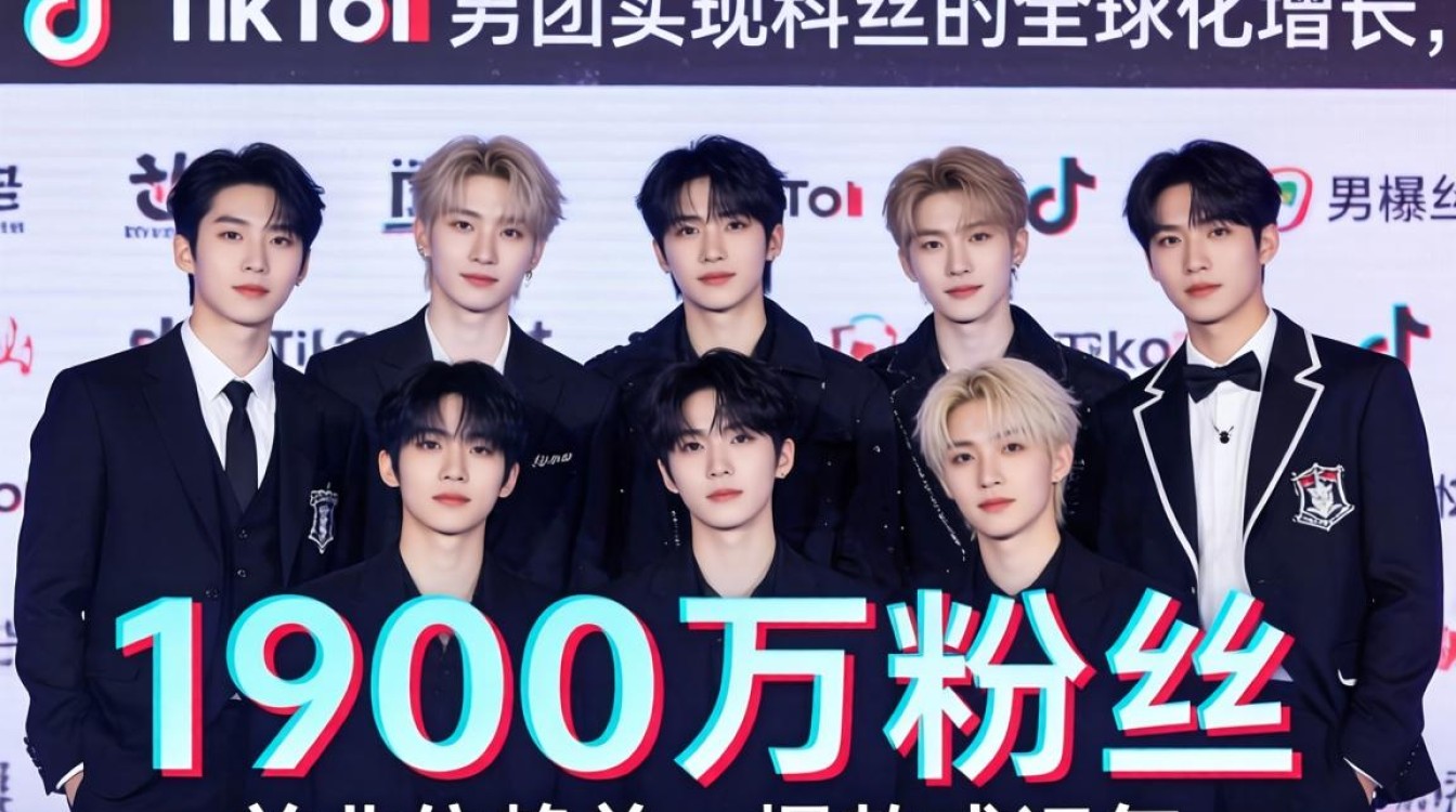 TikTok 男团 1900w 全球化运营策略思维