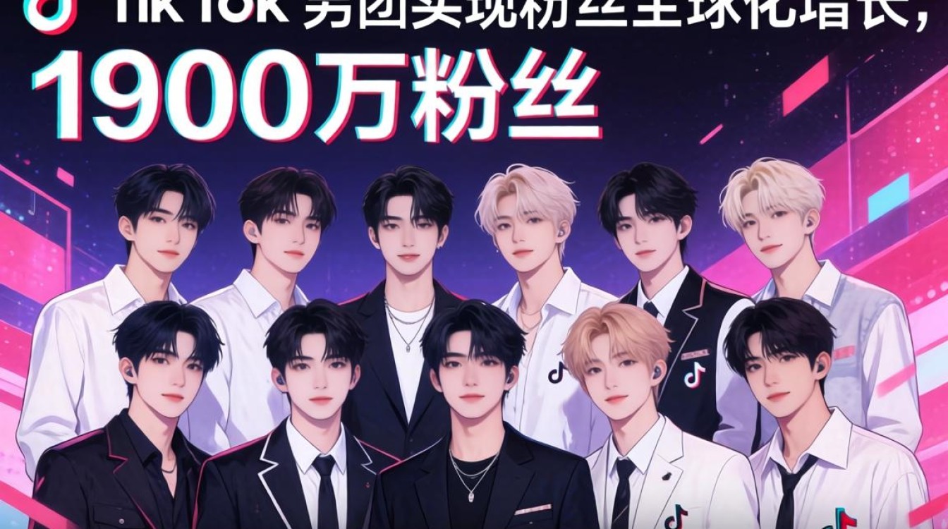 TikTok 男团 1900w 全球化运营策略思维