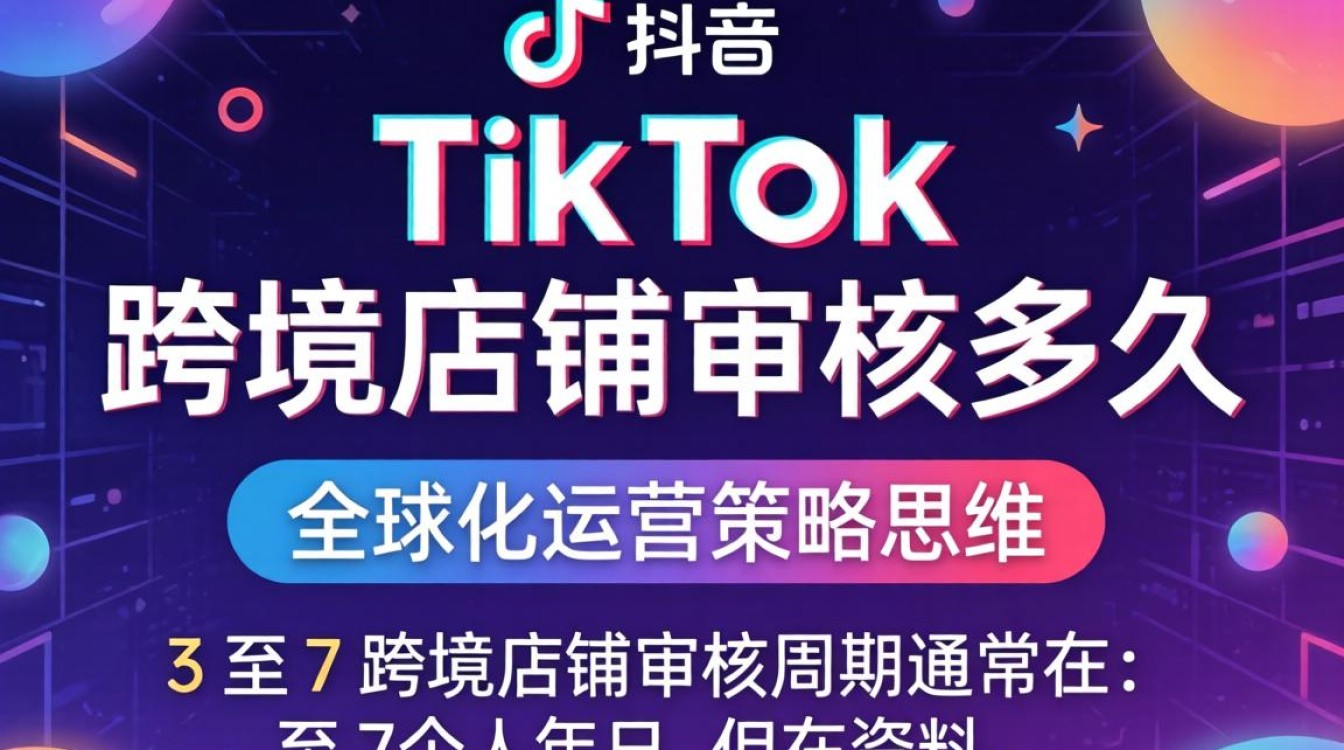 TikTok 跨境店铺审核多久