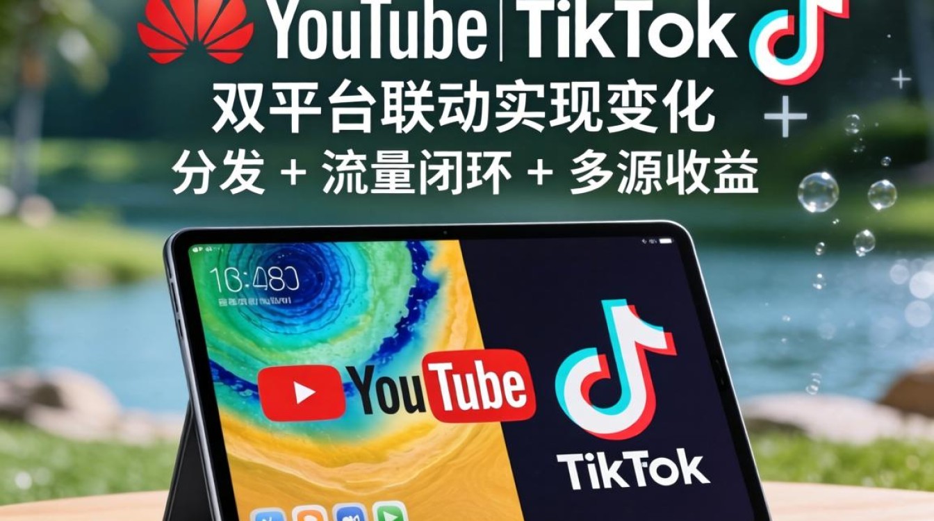 华为平板上 TikTok 变现