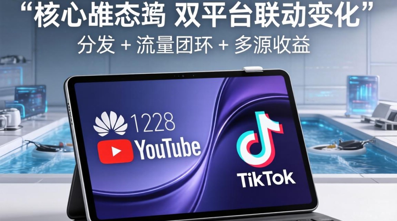 华为平板上 TikTok 变现