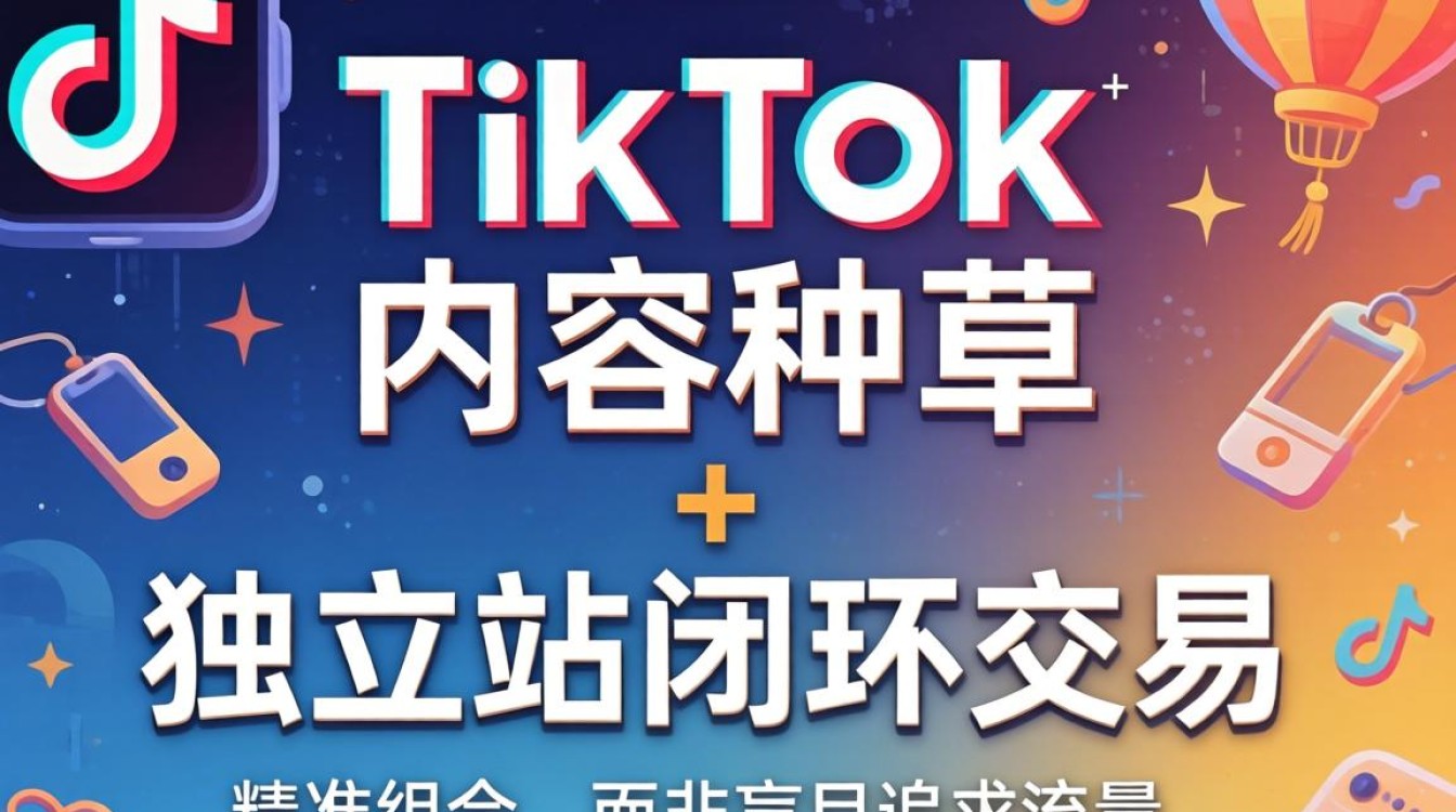 TikTok 碰拳送套独立站建站海外电商指南