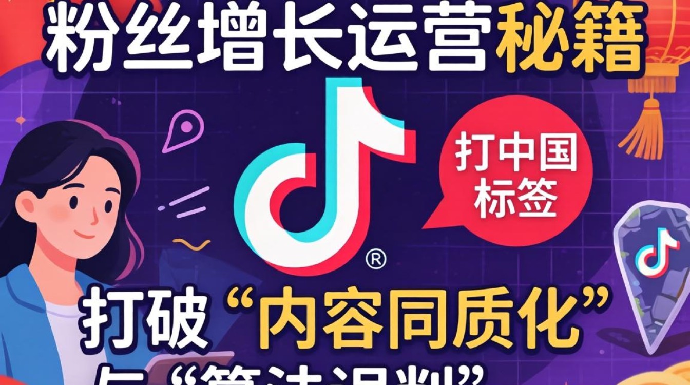 TikTok 打中国标签粉丝增长运营秘籍