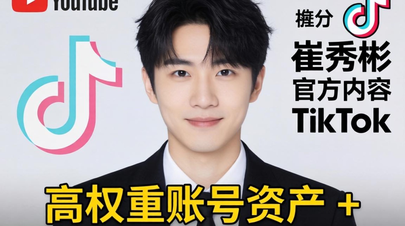 YouTube 崔秀彬官方 TikTok 为何不更新