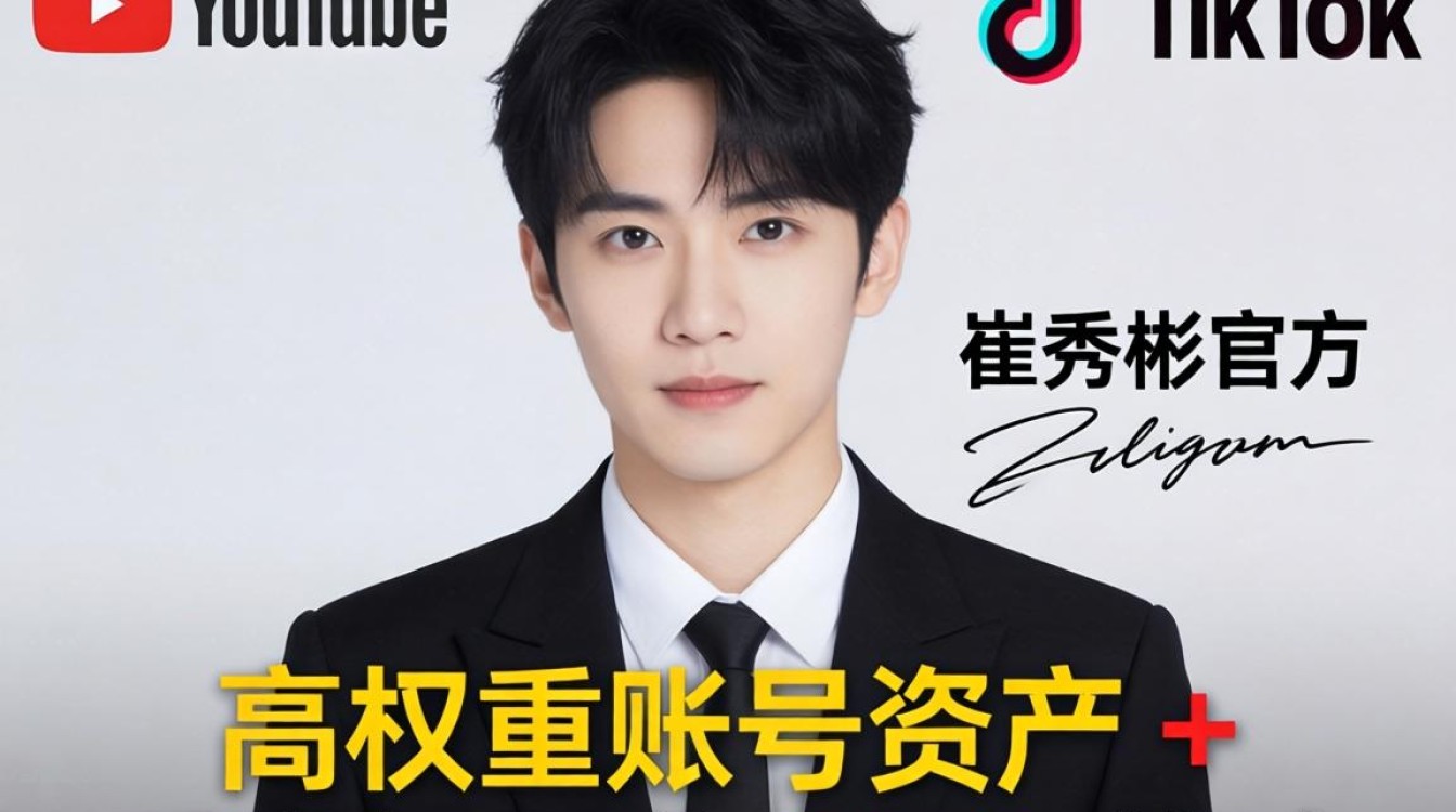 YouTube 崔秀彬官方 TikTok 为何不更新