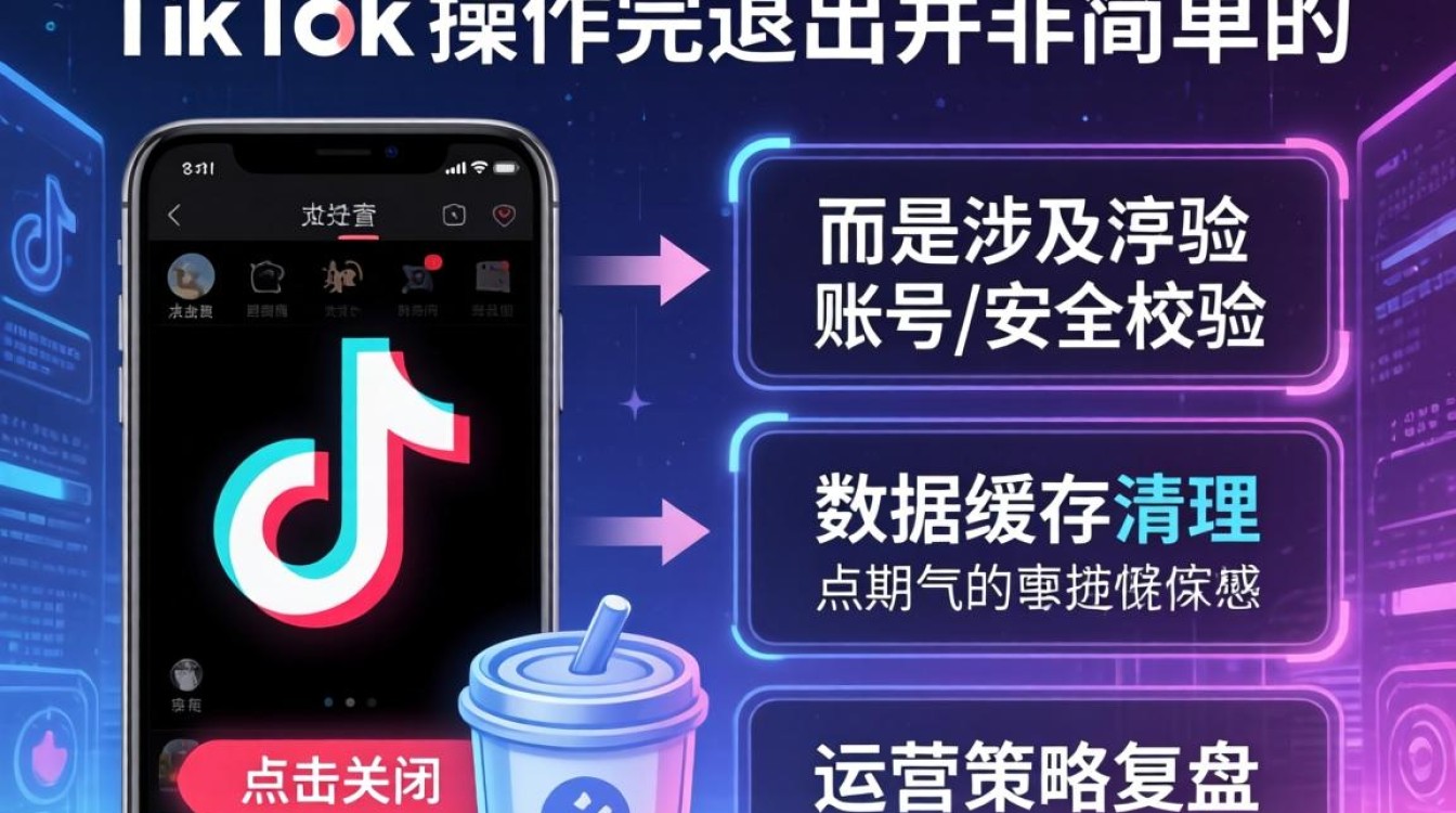 TikTok 退出账号方法及全球化运营策略