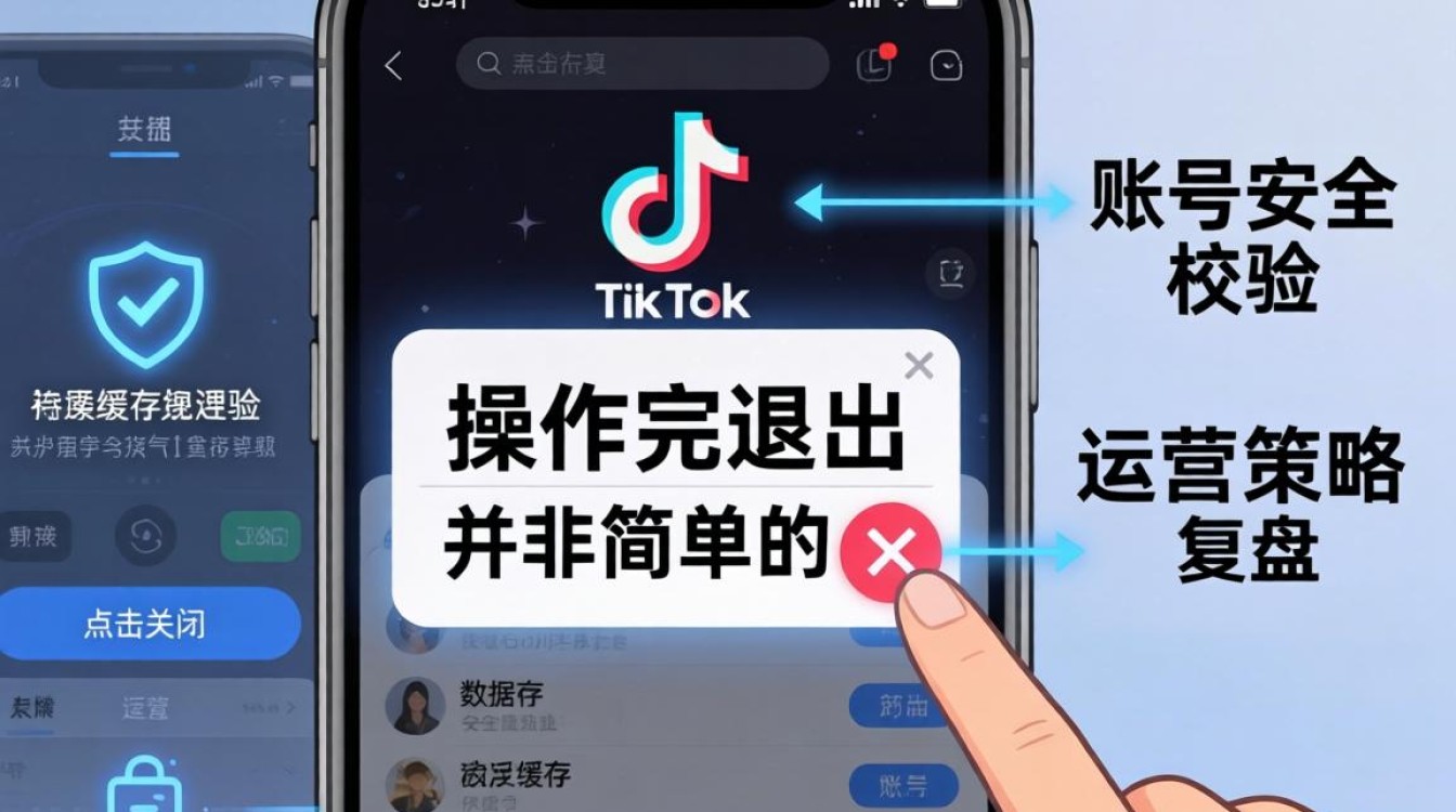 TikTok 退出账号方法及全球化运营策略