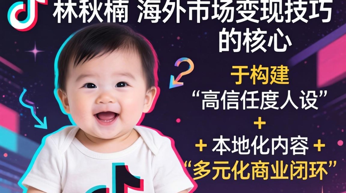 TikTok 林秋楠海外变现技巧