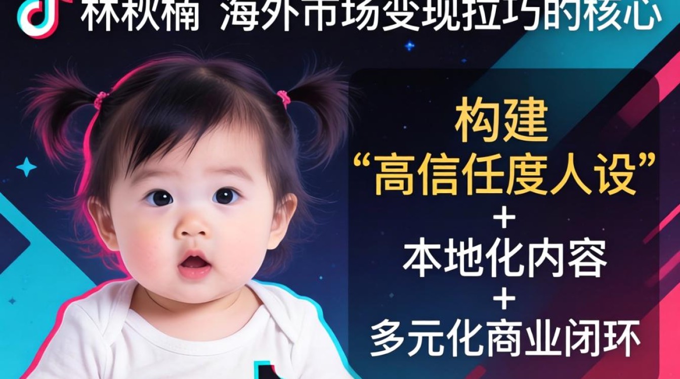 TikTok 林秋楠海外变现技巧