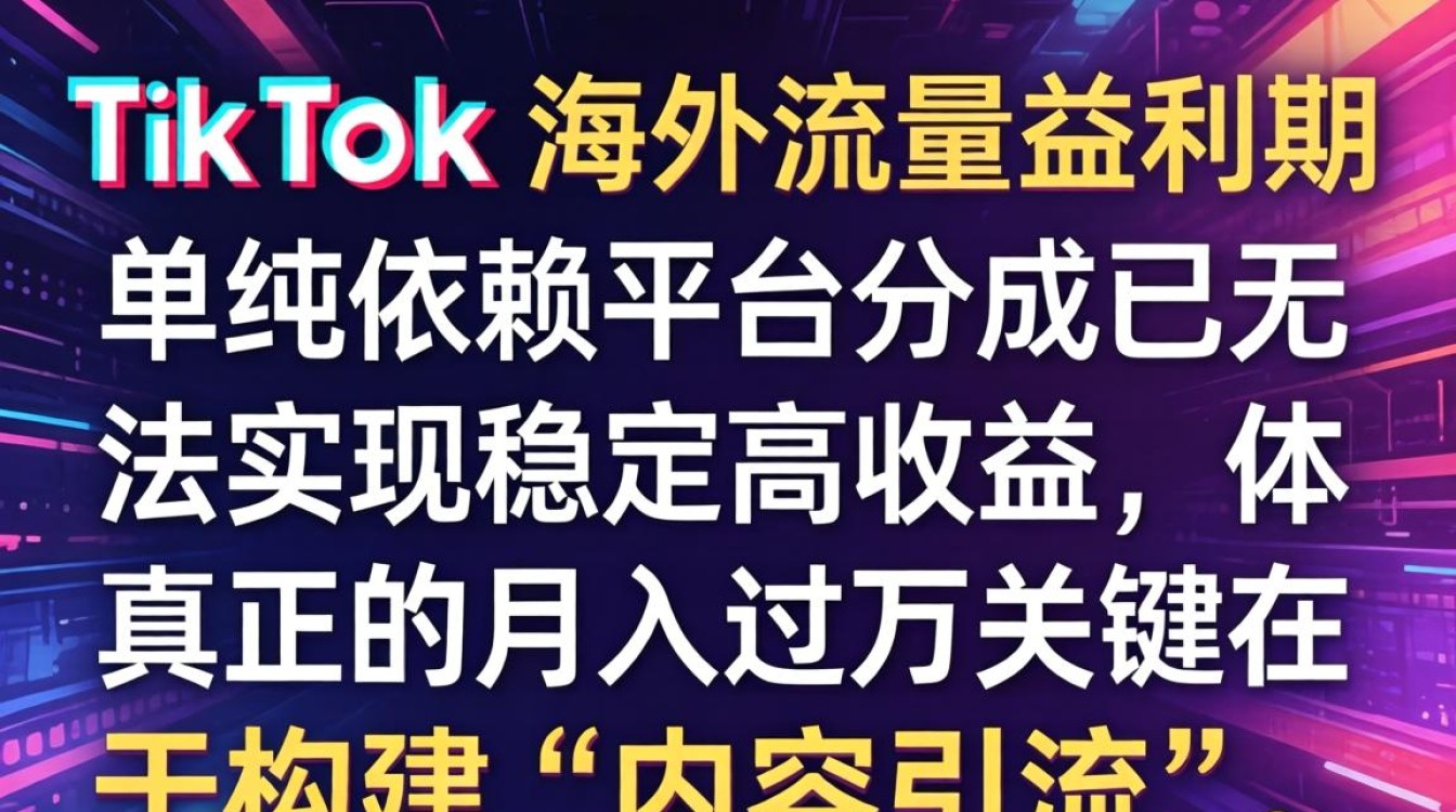 TikTok 海外供应链变现技巧