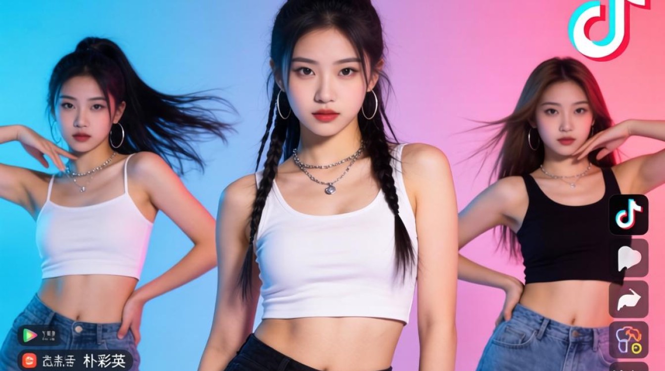 朴彩英 TikTok 跳舞后期处理怎么做