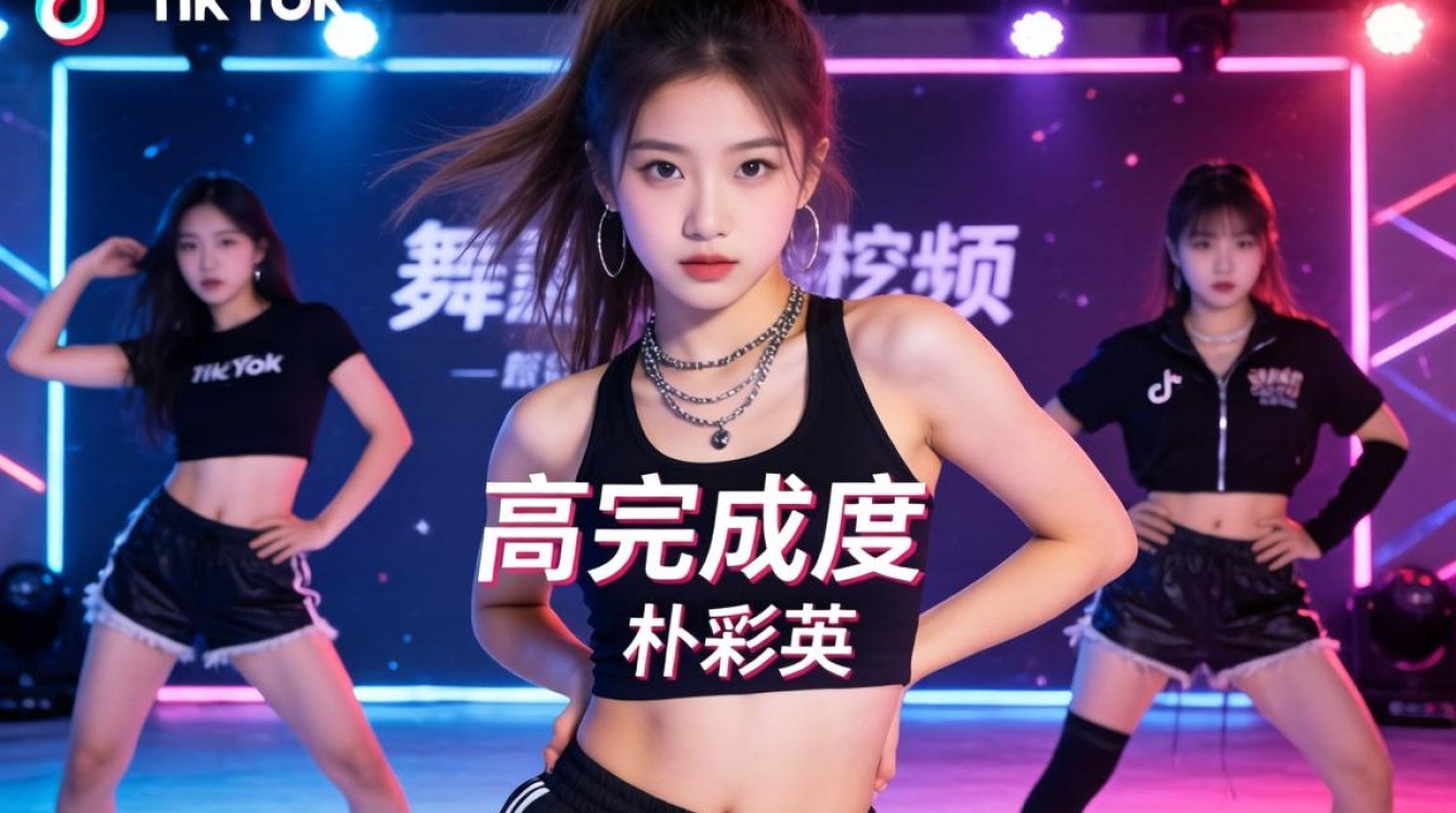 朴彩英 TikTok 跳舞后期处理怎么做