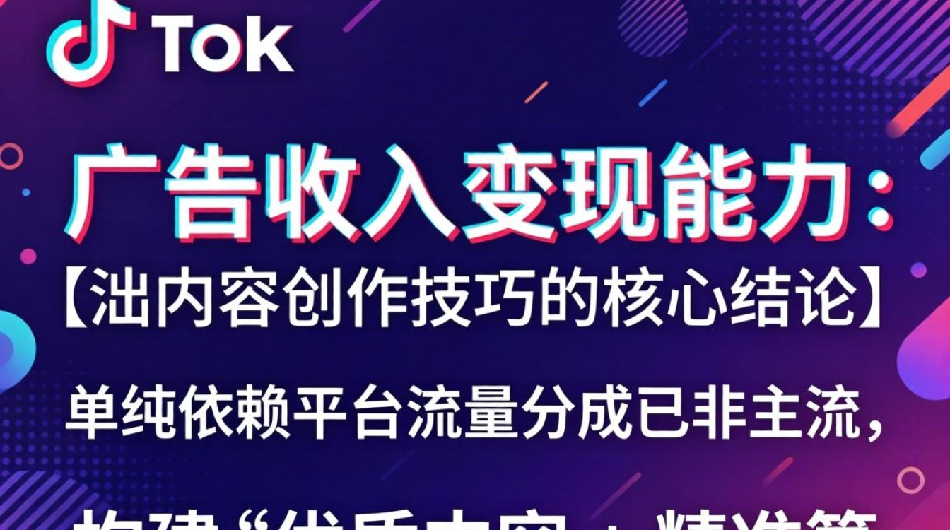 TikTok 广告收入变现能力如何