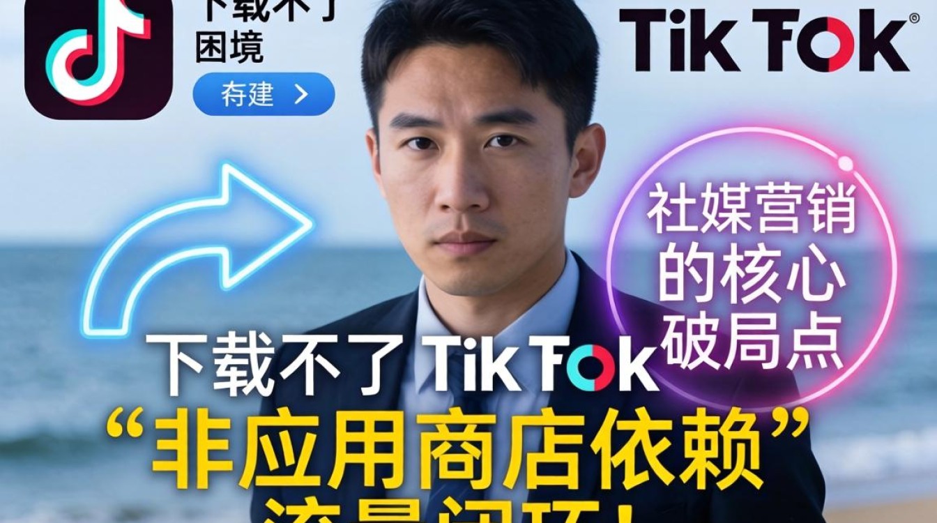 社媒营销应用商店下载不了tiktok怎么办