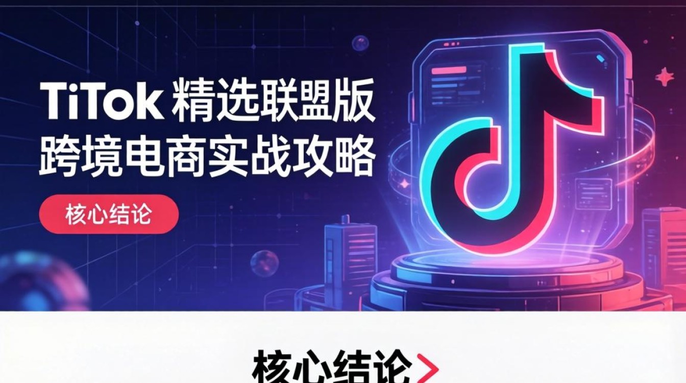 TikTok 精选联盟入驻条件及佣金提现攻略