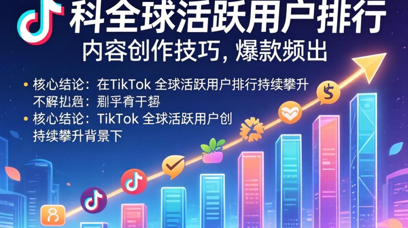 TikTok 全球活跃用户排行内容创作技巧