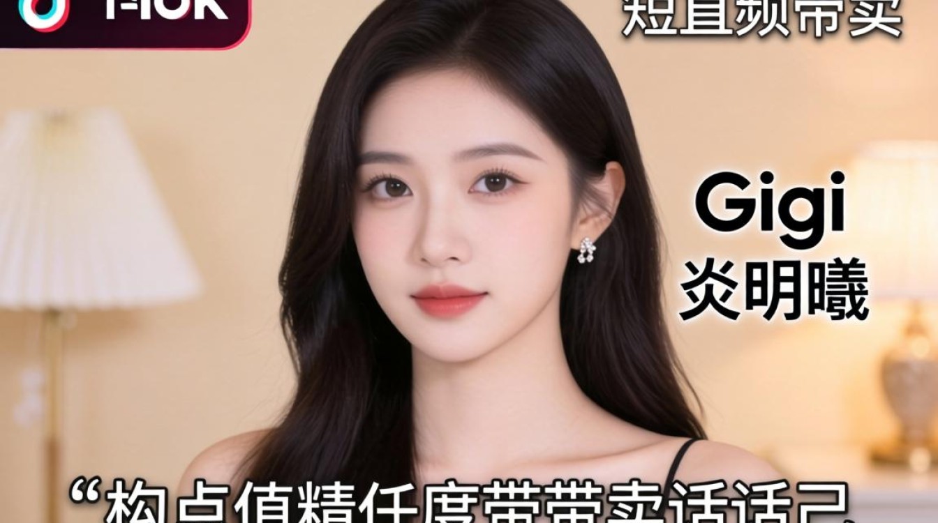 带货话术 Gigi炎明熹tiktok怎么提高转化率