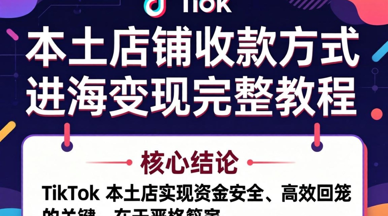 TikTok 本土店铺收款方式是什么