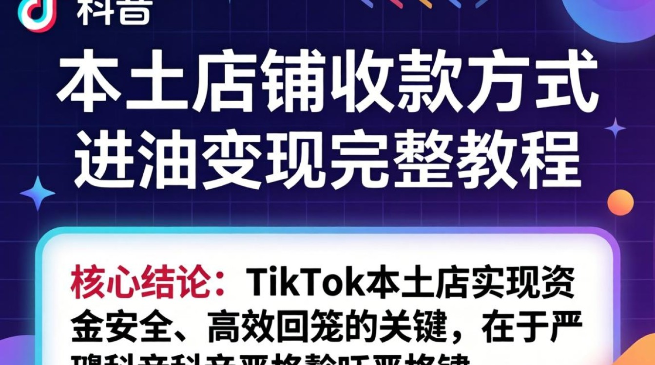 TikTok 本土店铺收款方式是什么