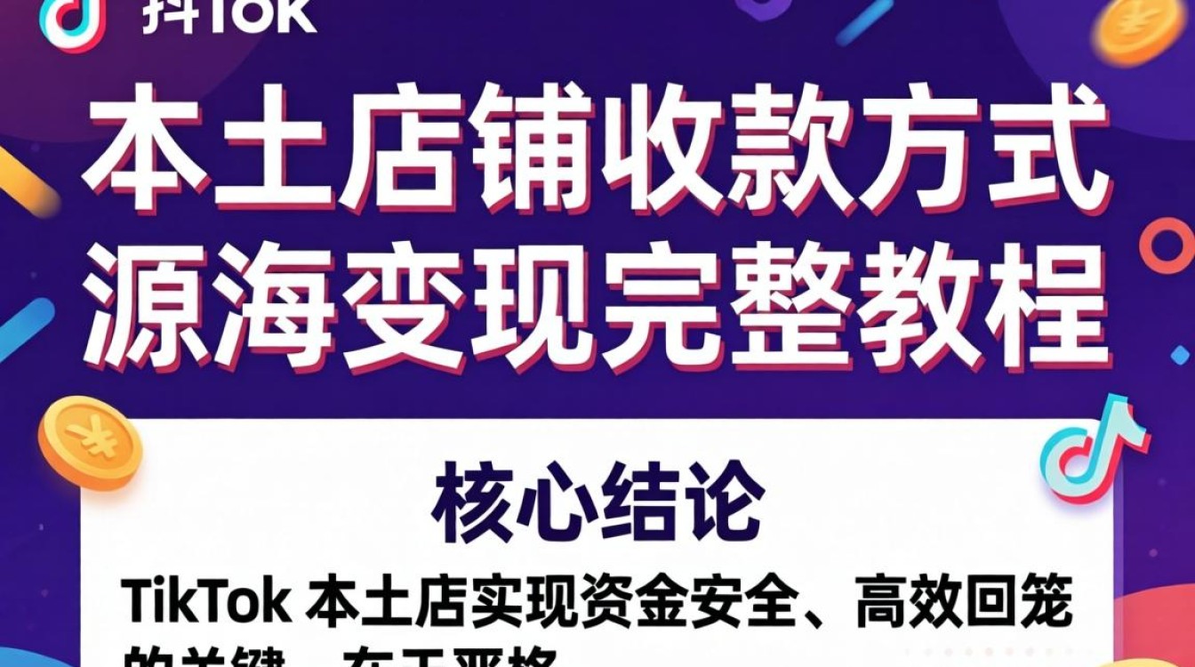 TikTok 本土店铺收款方式是什么