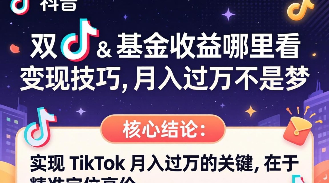 TikTok 基金收益哪里看