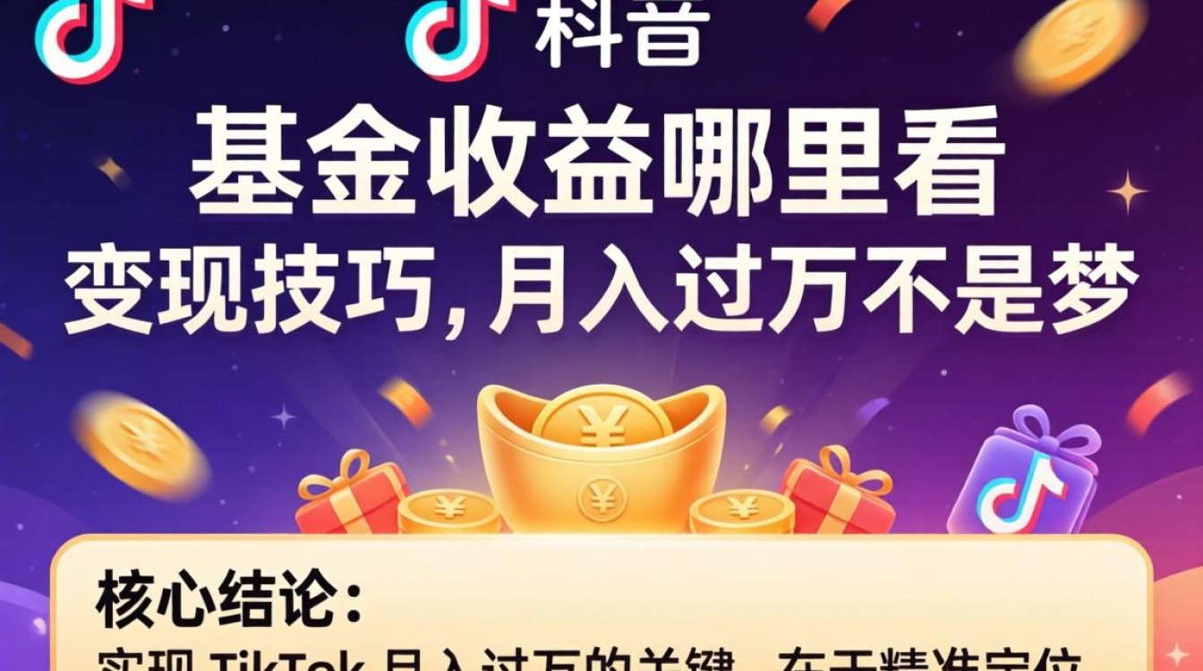 TikTok 基金收益哪里看
