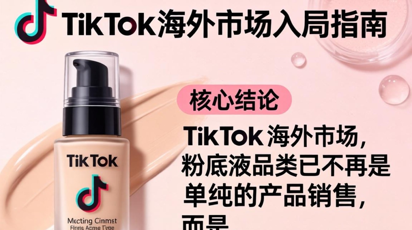 粉底液发TikTok 海外市场入局指南