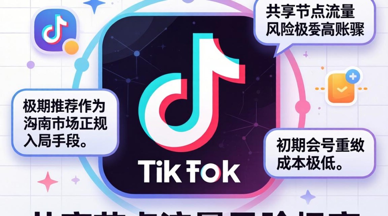 TikTok 共享节点流量安全吗