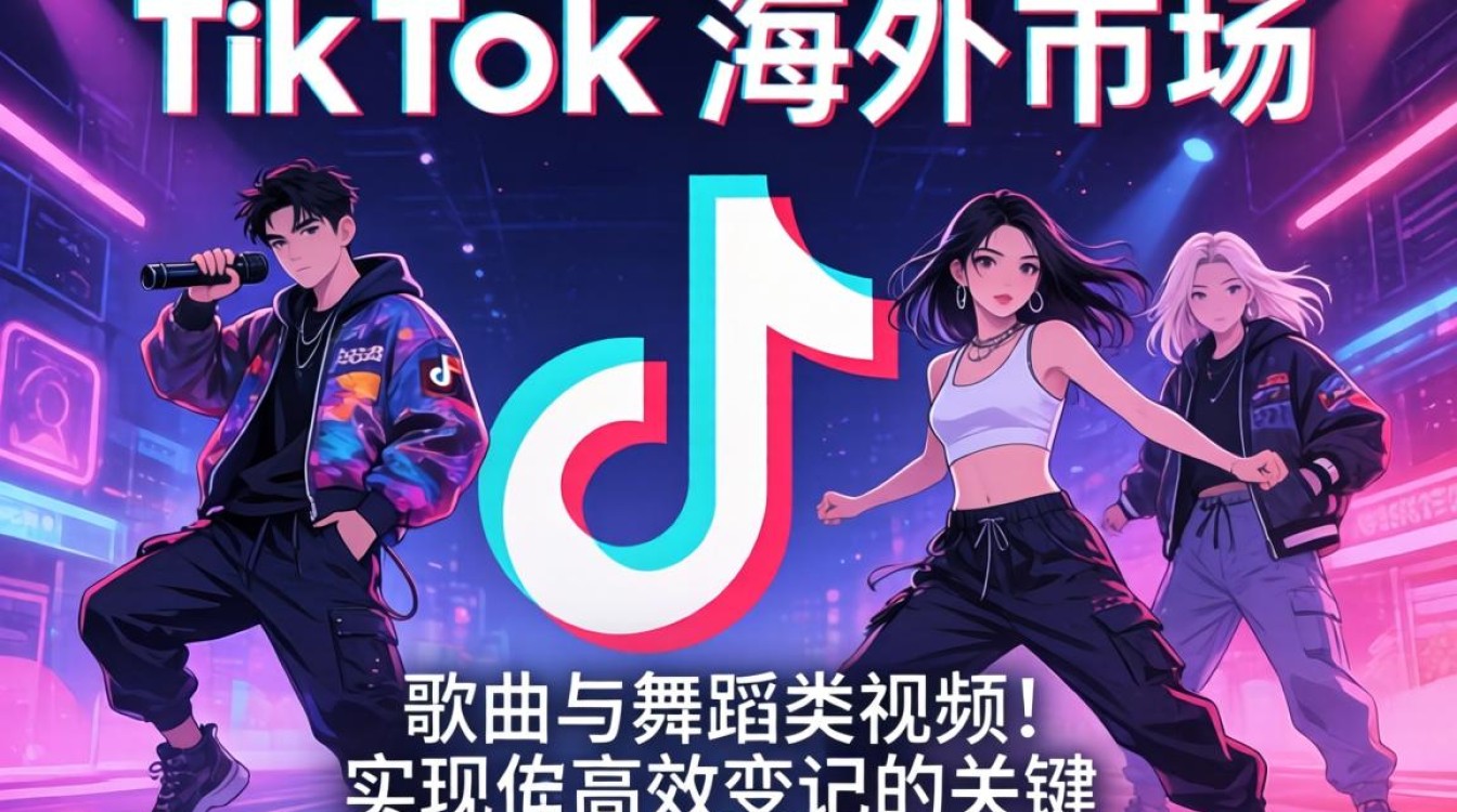 TikTok 歌曲舞蹈视频外国 海外市场变现技巧