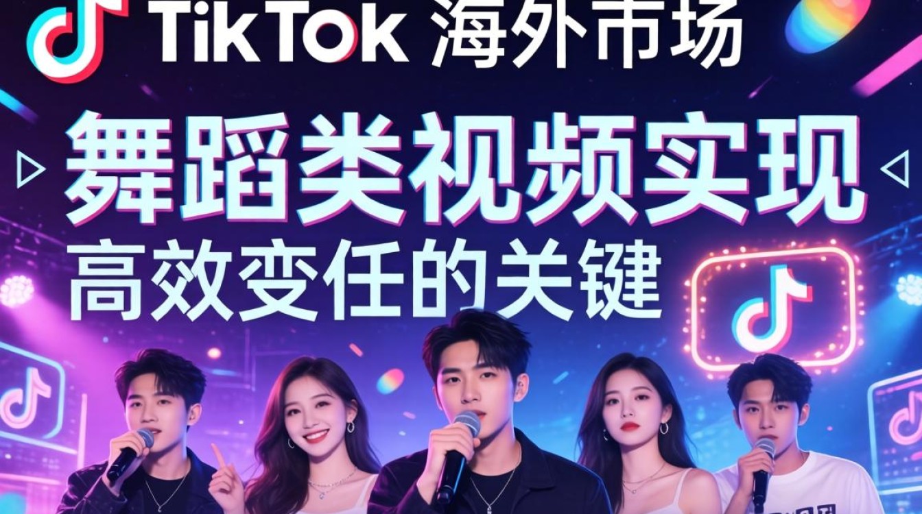 TikTok 歌曲舞蹈视频外国 海外市场变现技巧