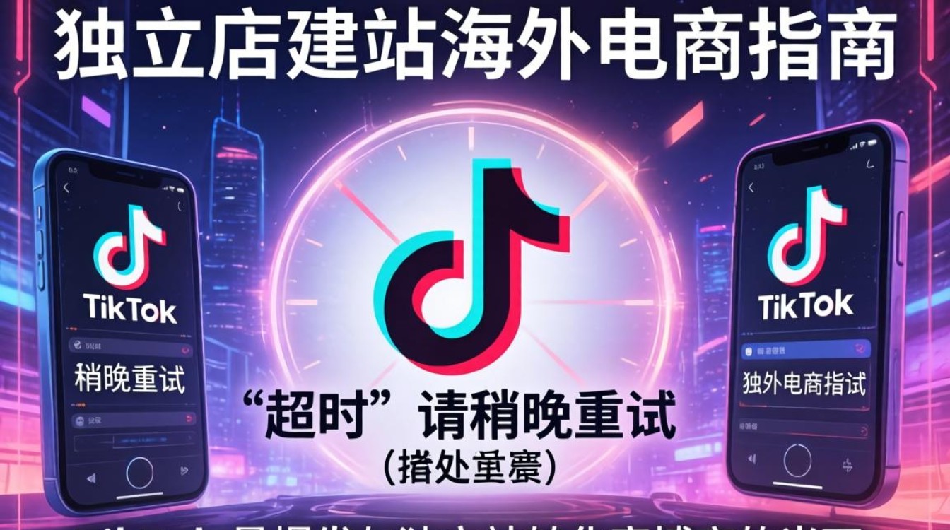 TikTok 超时请稍后重试怎么办