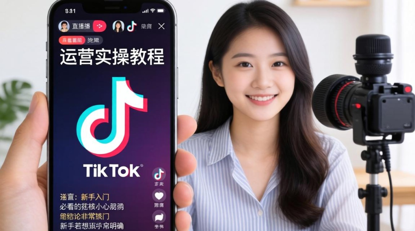 TikTok 直播手机怎么开播