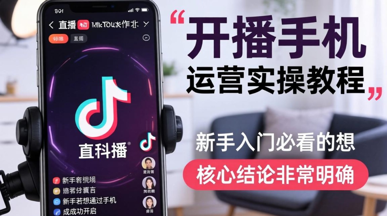 TikTok 直播手机怎么开播