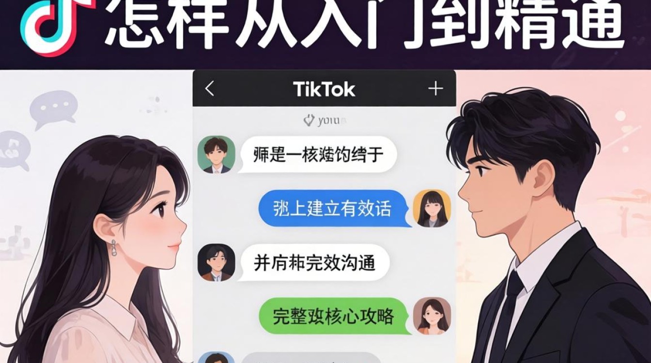 TikTok 怎样和别人聊天