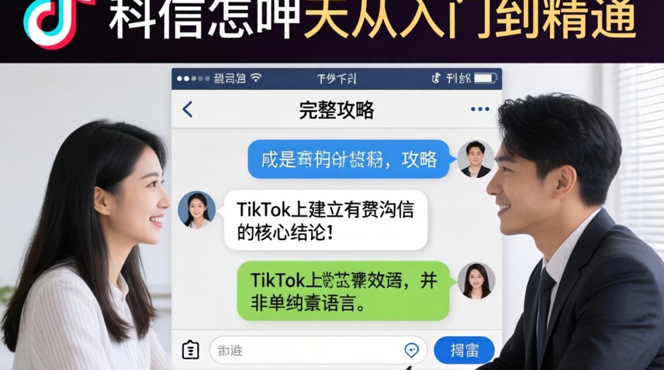 TikTok 怎样和别人聊天