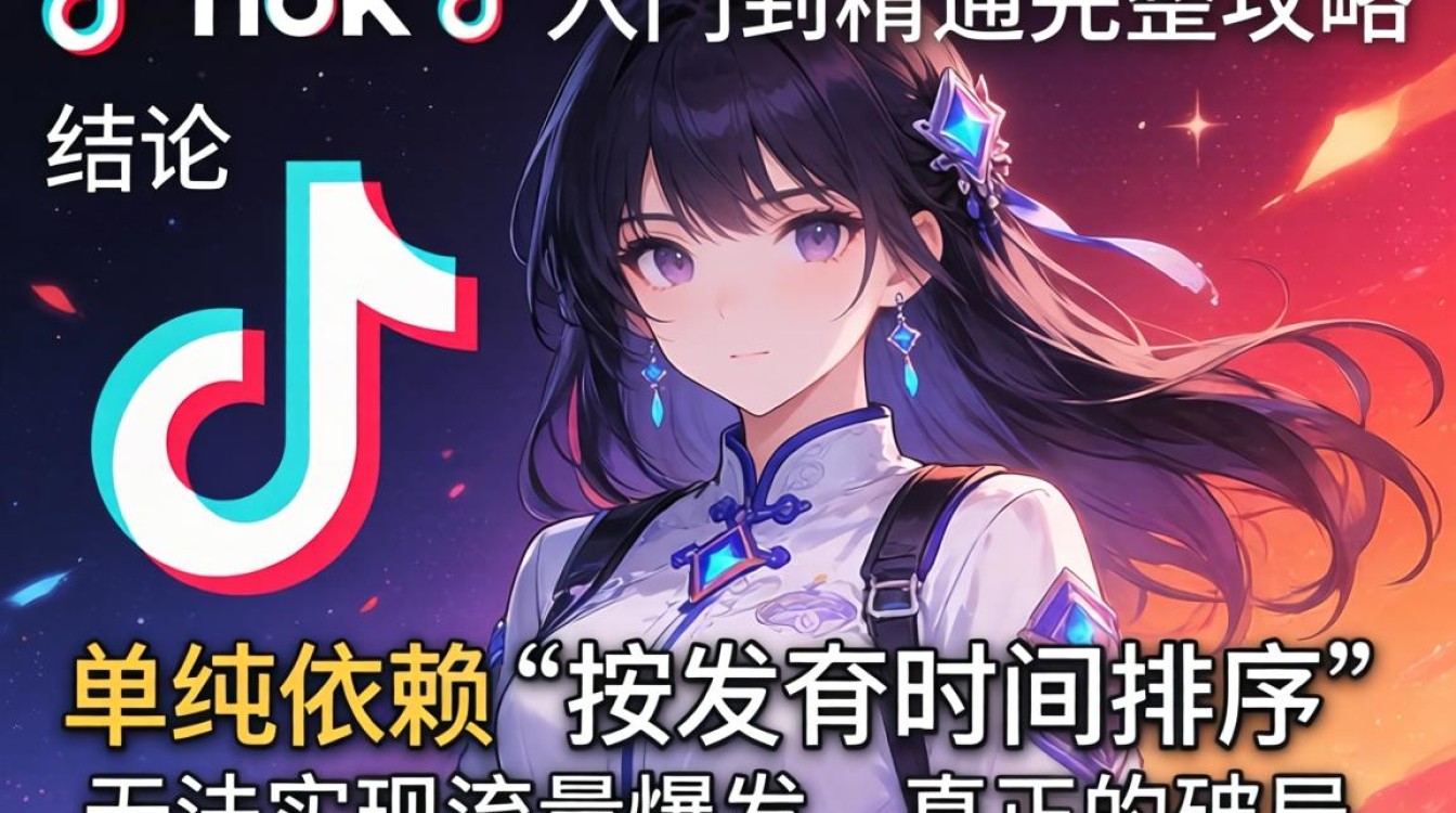 TikTok 按发布时间排序怎么弄