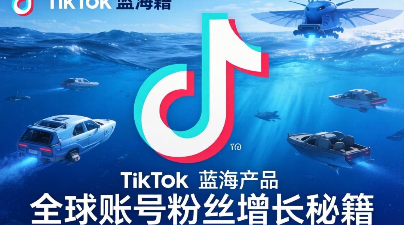 TikTok 蓝海产品 全球账号粉丝增长秘籍