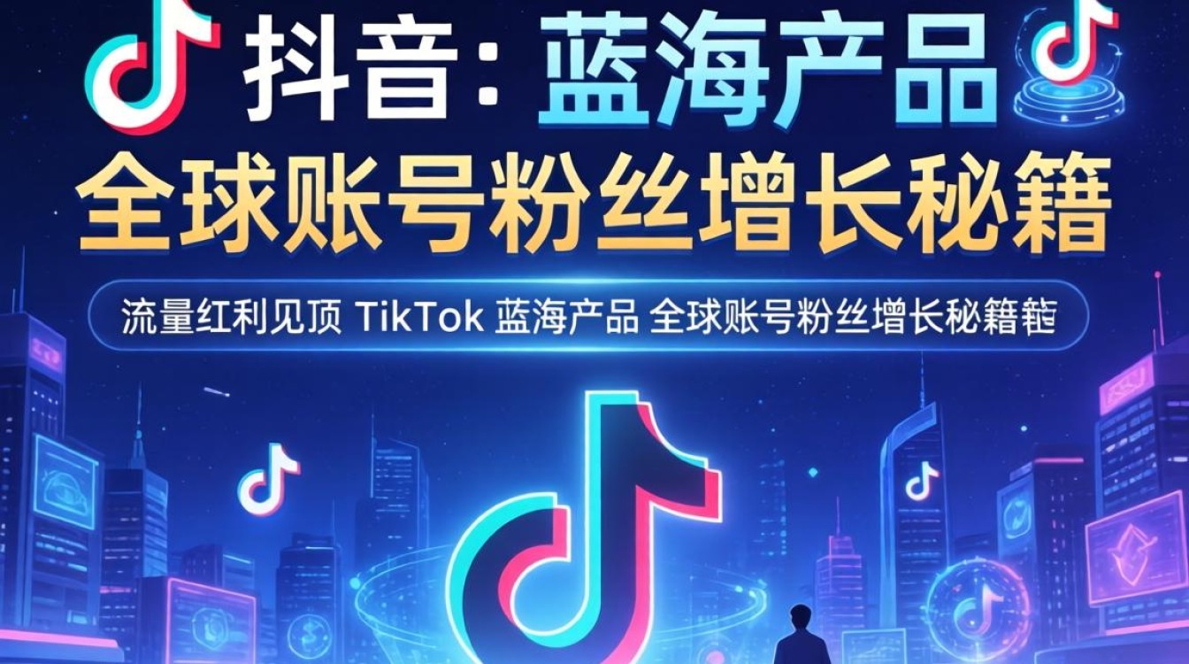 TikTok 蓝海产品 全球账号粉丝增长秘籍