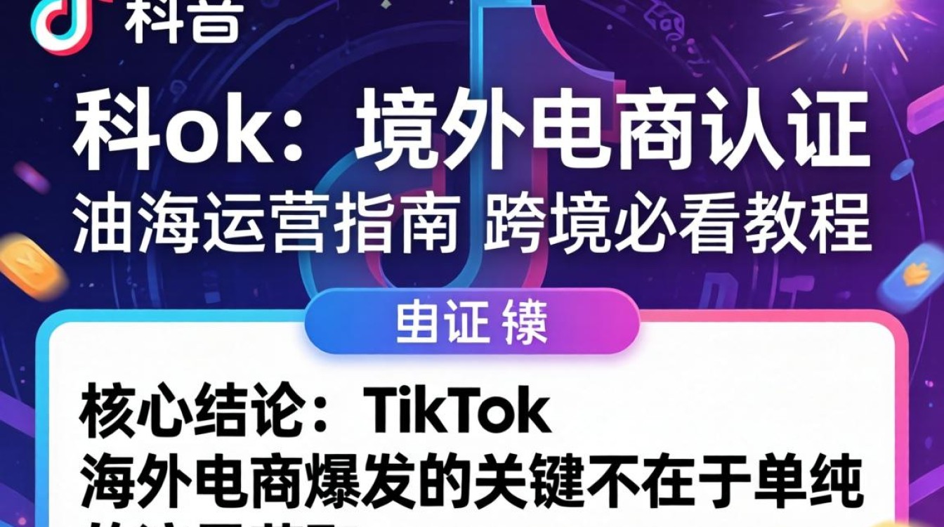 TikTok 认证流程及出海运营指南