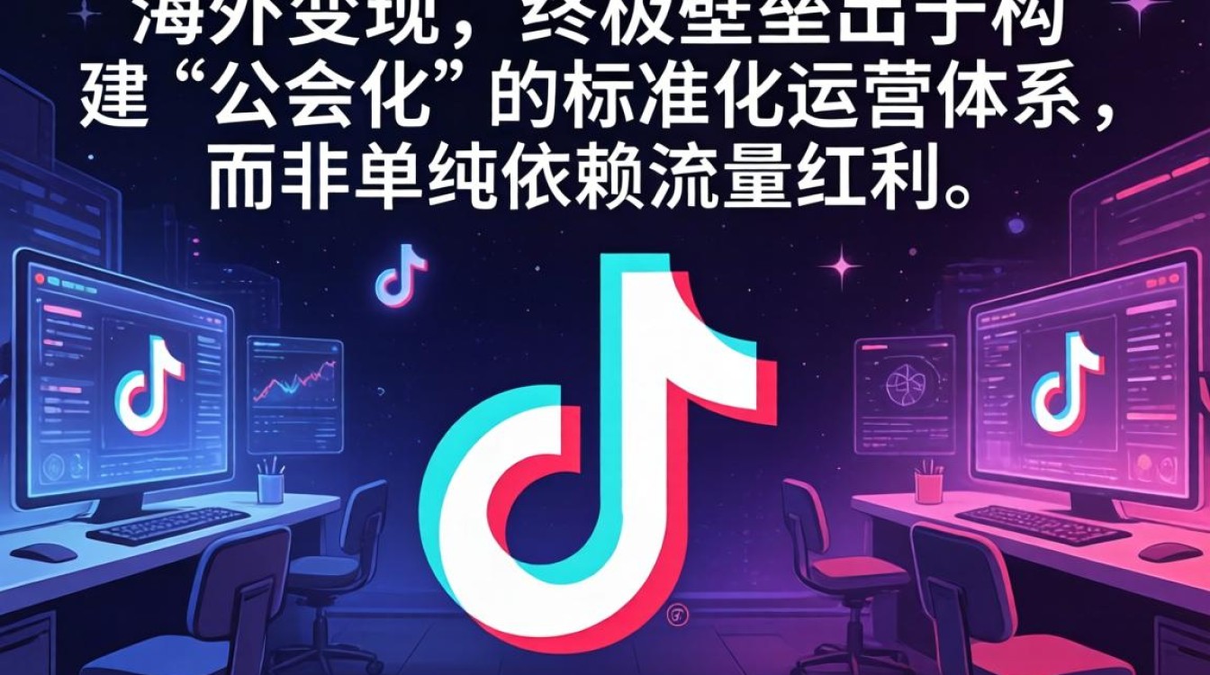 TikTok 抖音公会 PPT 海外市场变现技巧