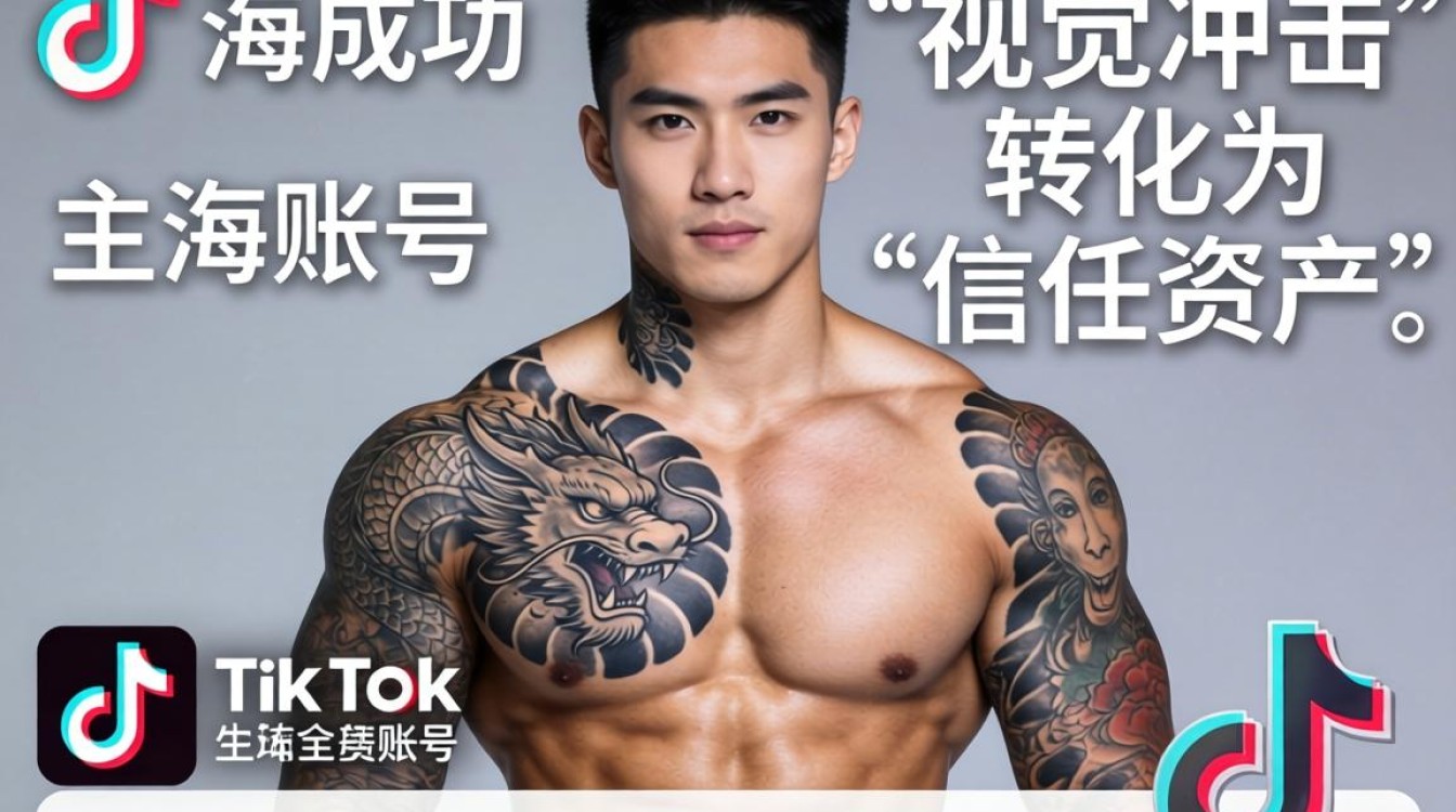 TikTok 纹身肌肉男出海运营指南