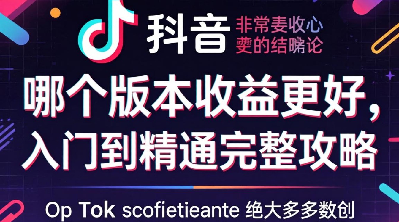 TikTok 哪个版本收益更好