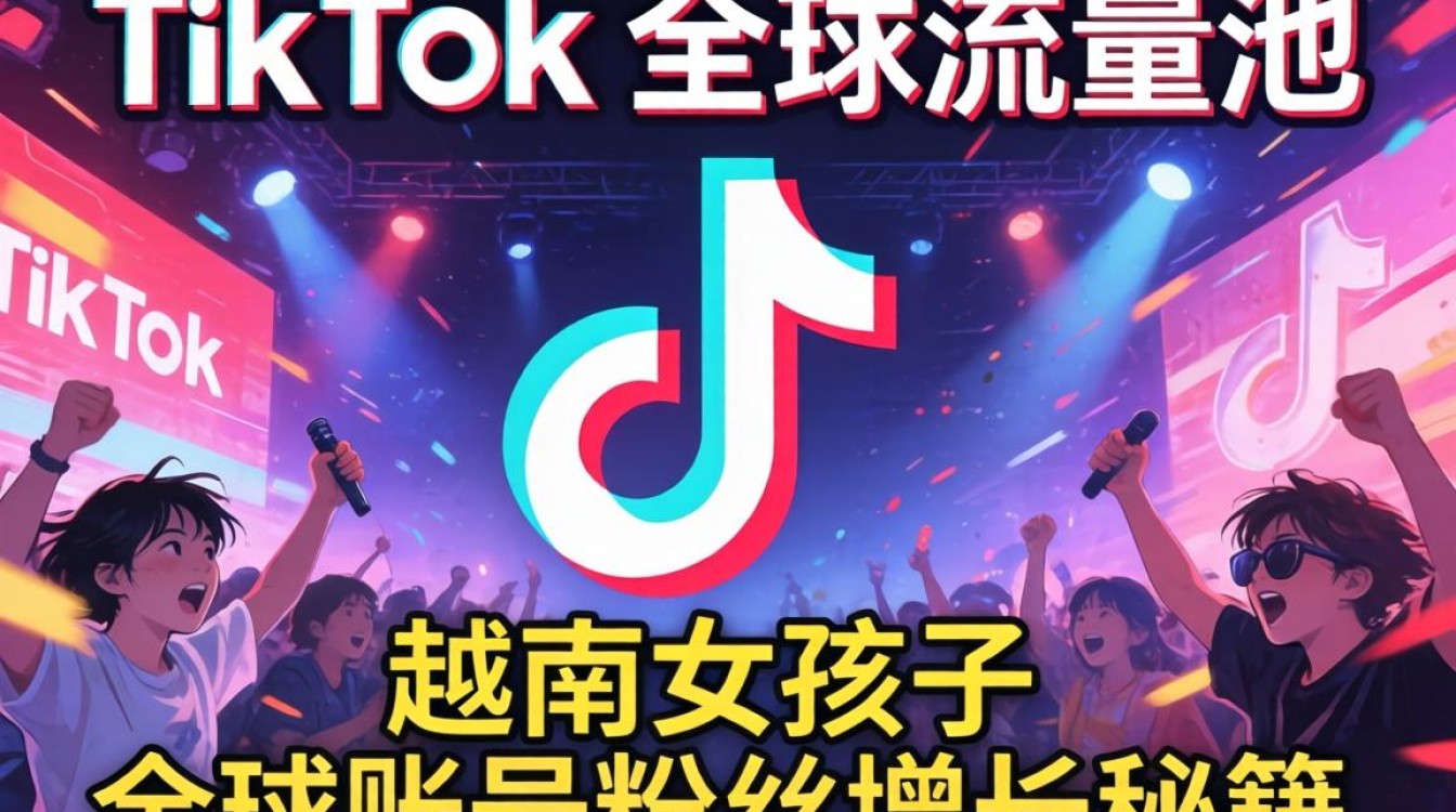 TikTok 越南女孩子 全球账号粉丝增长秘籍