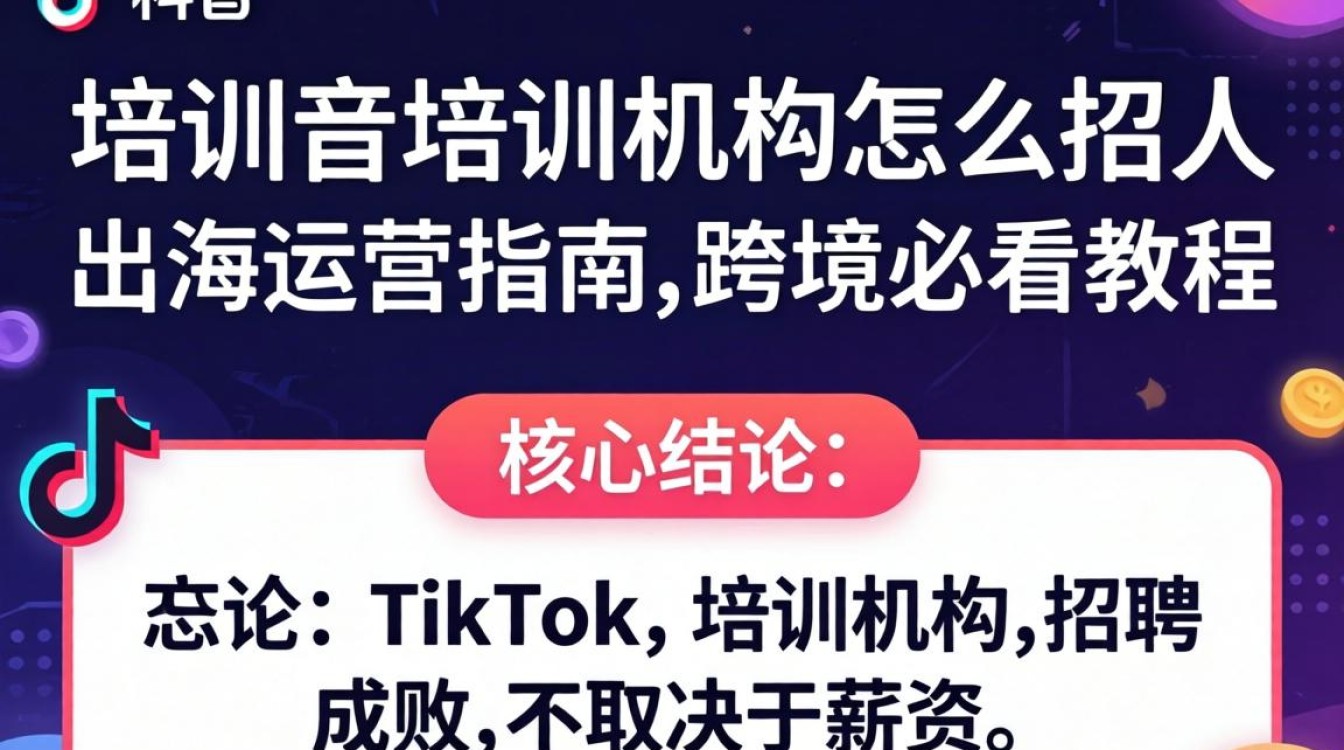 TikTok 培训机构怎么招人