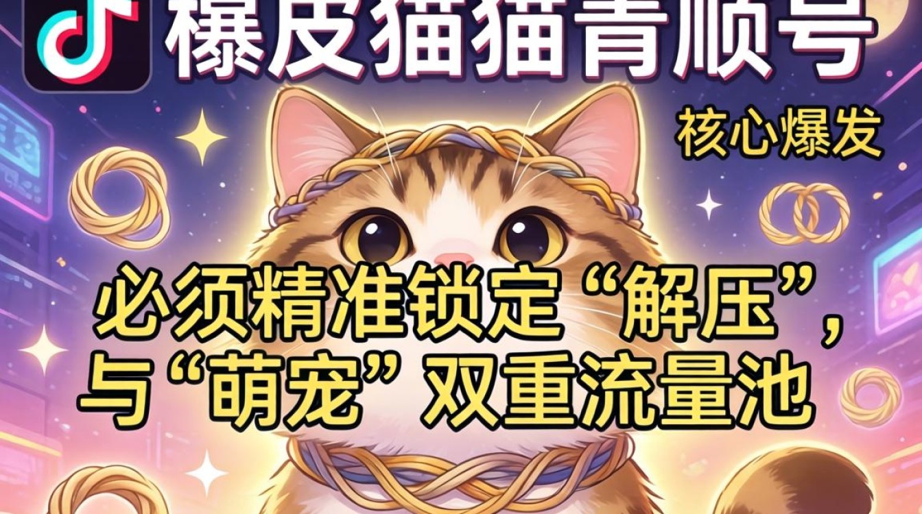 TikTok 橡皮筋猫怎么运营