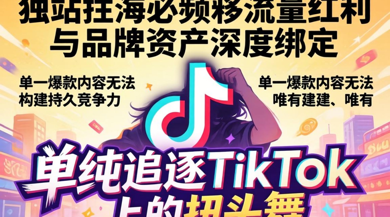 TikTok 上的扭头舞独立站建站海外电商指南怎么做