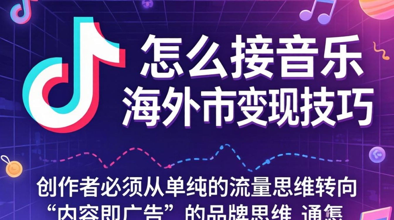 TikTok 怎么接音乐广告