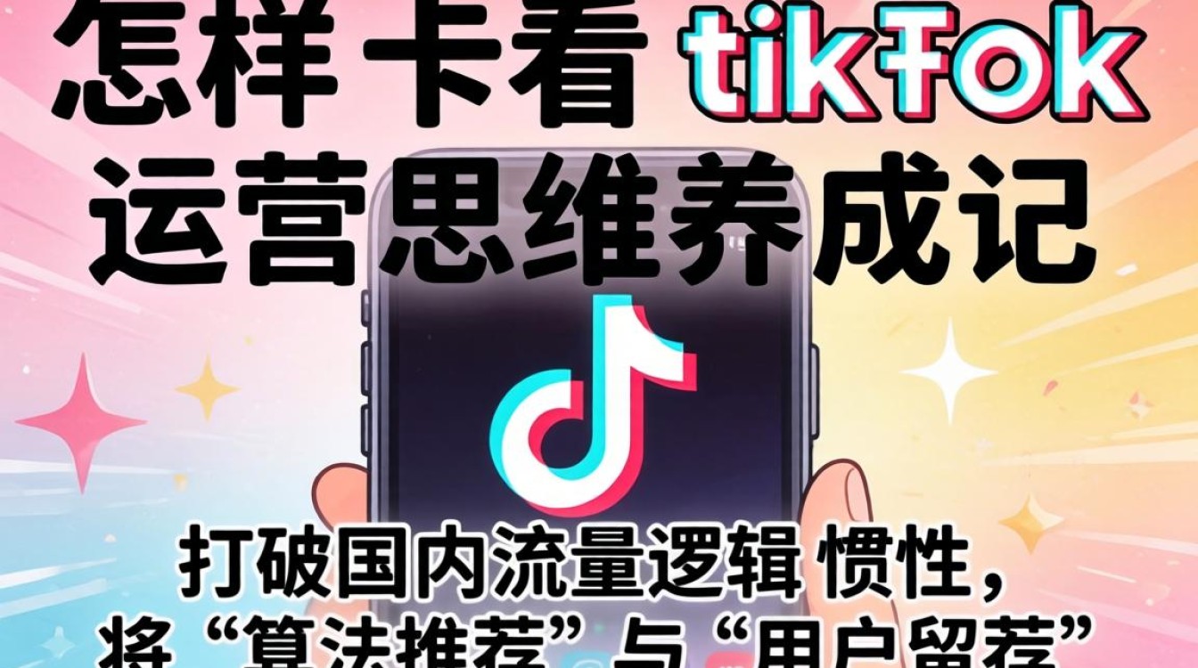 抖音怎样把卡看tiktok